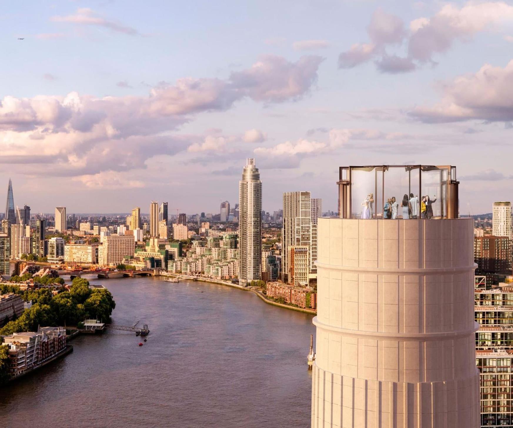 Luxury Apartment Steps From Battersea Power St And Close To Victoria & Chelsea Londres Extérieur photo